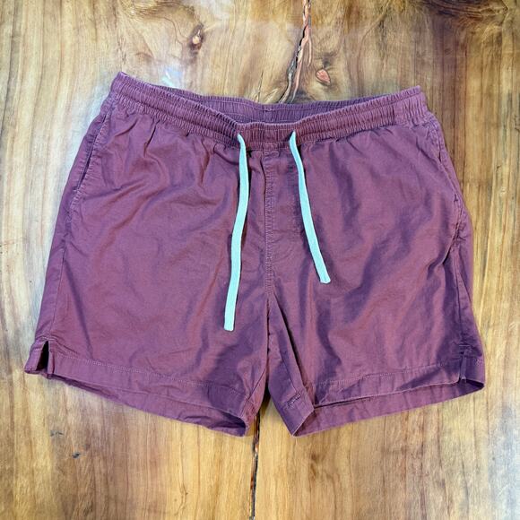 Bear Bottom Mens Shorts XL Flat Front Cotton Athletic Casual Chino Drawstring R4 - Picture 1 of 3